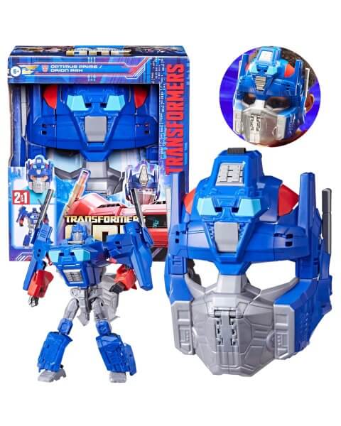Transformers transformuojama kaukė - figūrėlė Optimus Prime, F9182 
