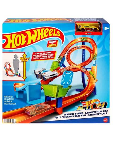 Hot Wheels trasa „Vertical-8 Jump”, HMB15