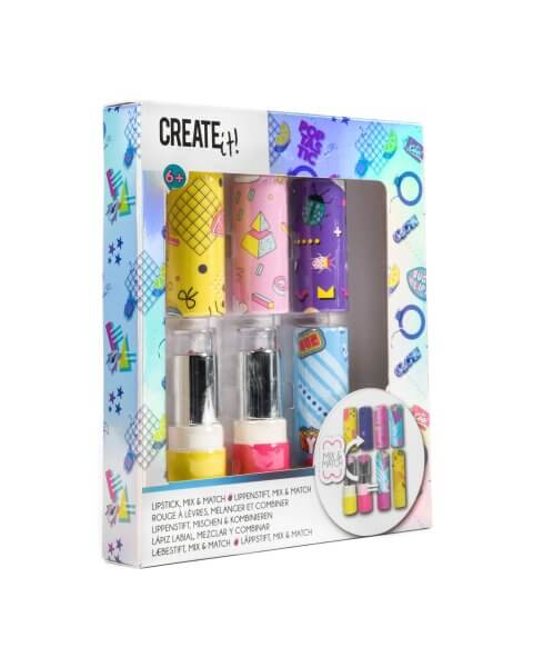 Lūpdažių rinkinys mergaitei „Mix & Match”, Create It! 