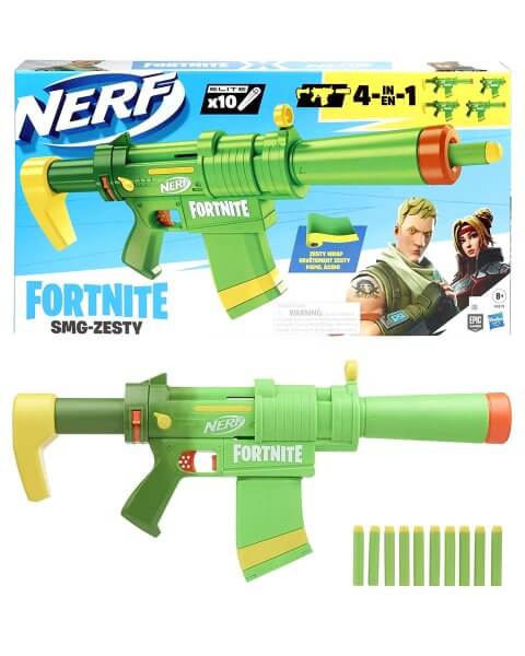 Nerf &scaron;autuvas Fortnite SMG-Zesty 