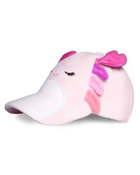 Squishmallows pliu&scaron;inė vaiki&scaron;ka kepurė su snapeliu &bdquo;Cailey&rdquo; 