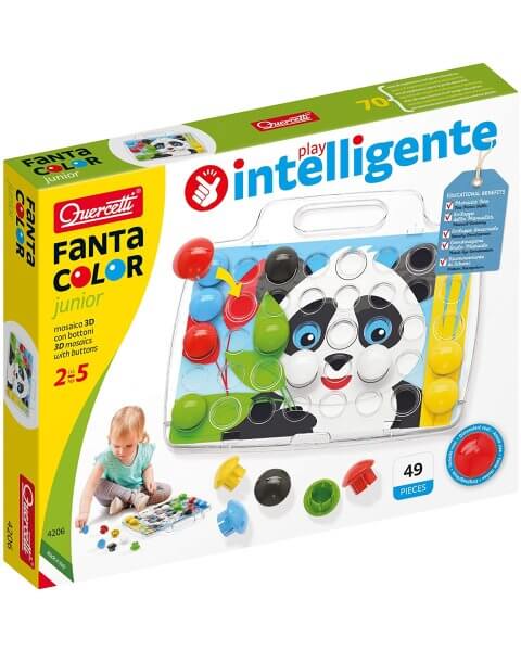 Mozaika vaikams &bdquo;Pixel Junior&ldquo; 40 det., Quercetti 