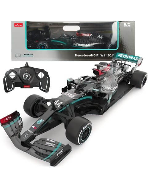 Pulteliu valdomas Formulės-1 automobillis &bdquo;Mercedes-AMG F1 W11&rdquo;, 31 cm 