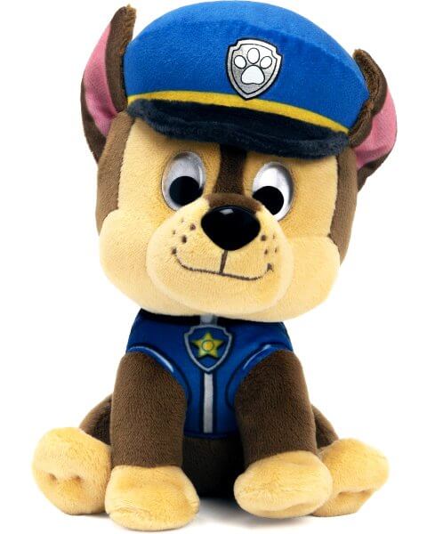 Paw Patrol pliušinis žaislas Chase, 15 cm