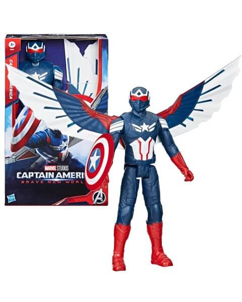 Kapitono Amerikos figūrėlė &bdquo;Captain America: Brave New World&rdquo;, 30 cm, F9301 