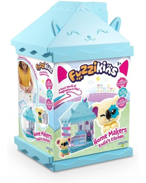 Daugiakartinio spalvinimo rinkinys koala su virtuve „Fuzzikins Homemakers”