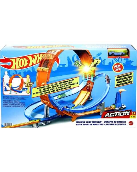 Hot Wheels motorizuota trasa &bdquo;Massive Loop Mayhem&rdquo;, HCB00 
