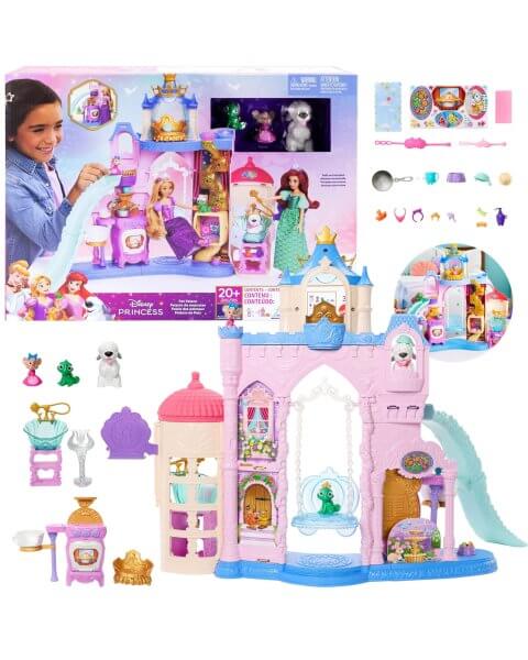 Disney Princess augintinių pilis su figūrėlėmis ir aksesuarais, JBF96 