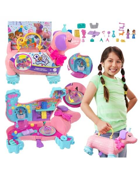 Polly Pocket šunelio žaidimo rinkinys, HKV52