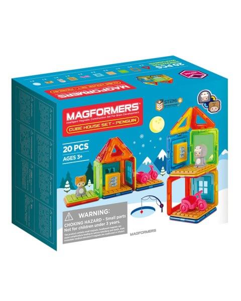 Magformers magnetinis konstruktorius &bdquo;Penguin House&rdquo; 