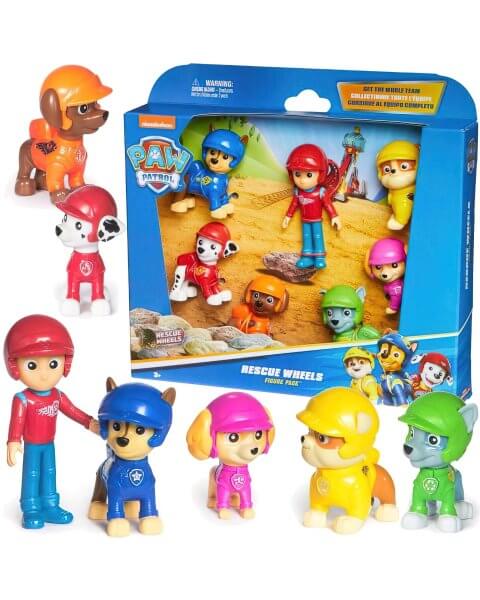 Paw Patrol 7 figūrėlių rinkinys &bdquo;Rescue Wheels&rdquo; 