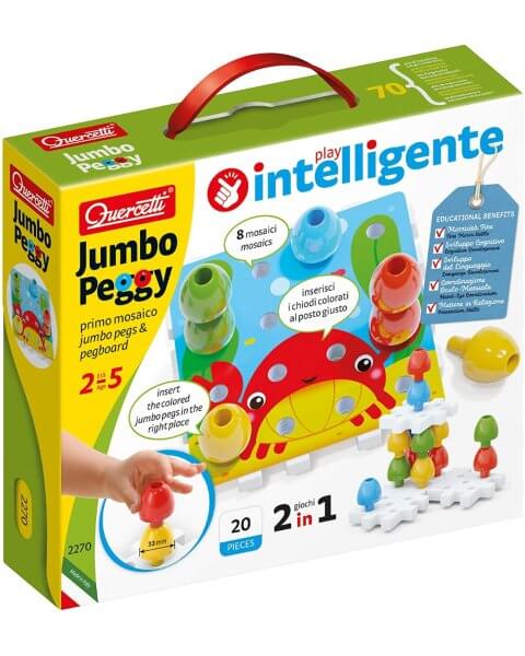 Pirmoji mozaika vaikams &bdquo;Jumbo Peggy&ldquo;, Quercetti 