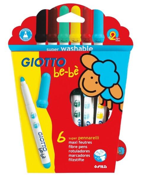 Giotto Be-Be flomasteriai 6 vnt. 