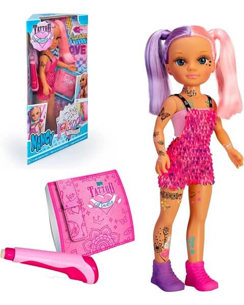 Lėlė su tatuiruočių rinkiniu, Nancy 