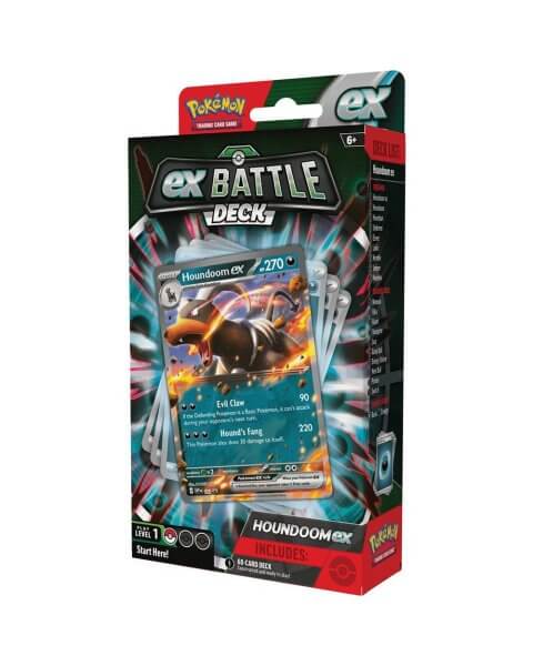 Pokemon kortelių rinkinys „Houndoom ex Battle Deck” 