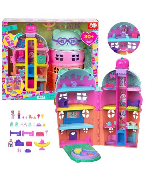 Polly Pocket ledų namelio rinkinys, JFT91