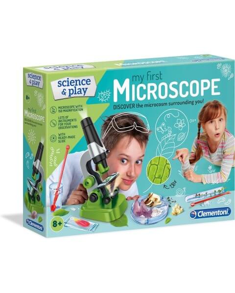 Vaiki&scaron;kas mikroskopas &bdquo;My First Microscope&rdquo;, Clementoni 