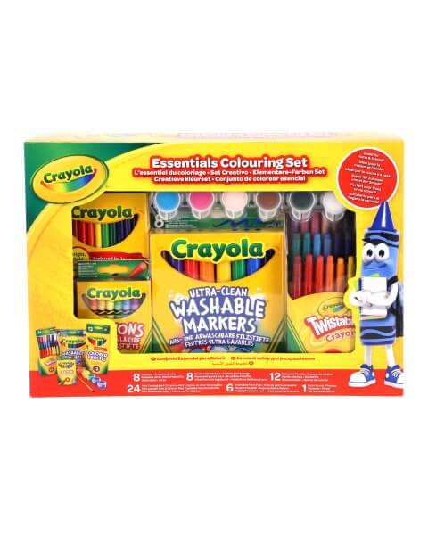 Piešimo priemonių rinkinys vaikams „Essentials Colouring Set”, Crayola