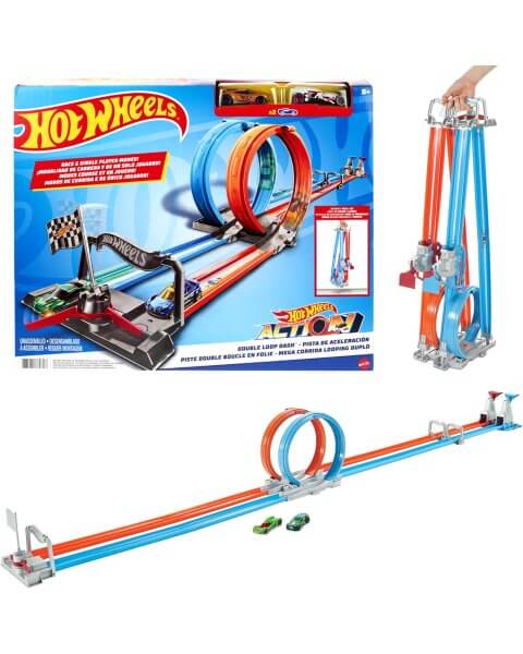 Hot Wheels trasa „Double Loop Dash”, GFH85