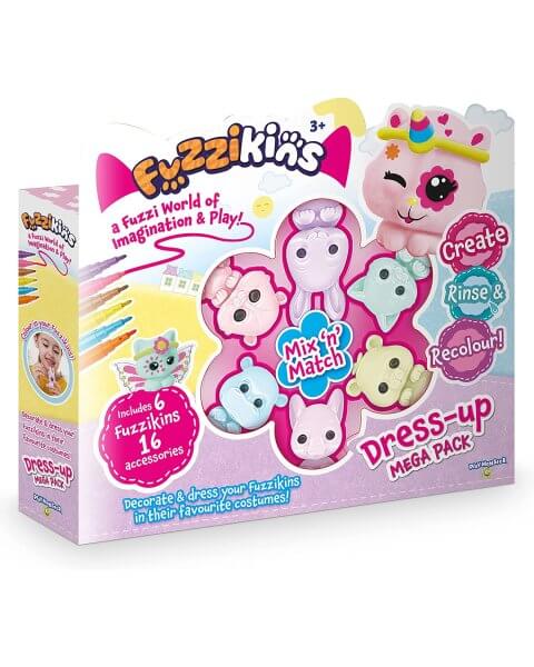 Figūrėlių spalvinimo rinkinys „Fuzzikins Dress Up” 