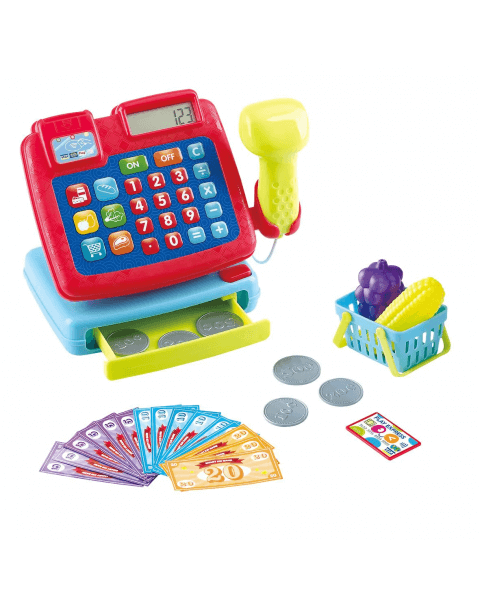 Žaislinis kasos aparatas su liečiamu ekranu „Smart Cash Register”, Playgo
