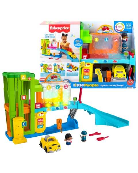 Fisher-Price garažas- plovykla su garsais ir šviesomis, HRB34 