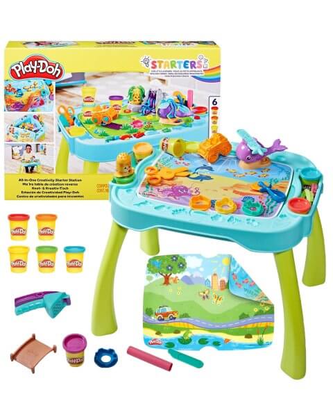 Play-Doh plastilino rinkinys su staliuku &bdquo;Mažasis meistras&rdquo;, F6927 