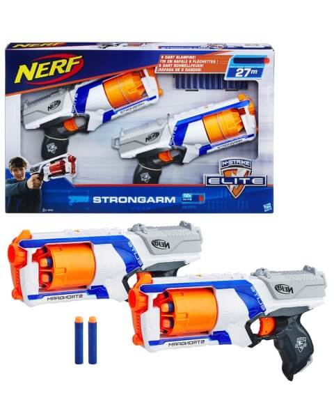 Nerf 2 &scaron;autuvų rinkinys &bdquo;Strongarm 2-Pack&rdquo;, B8995 