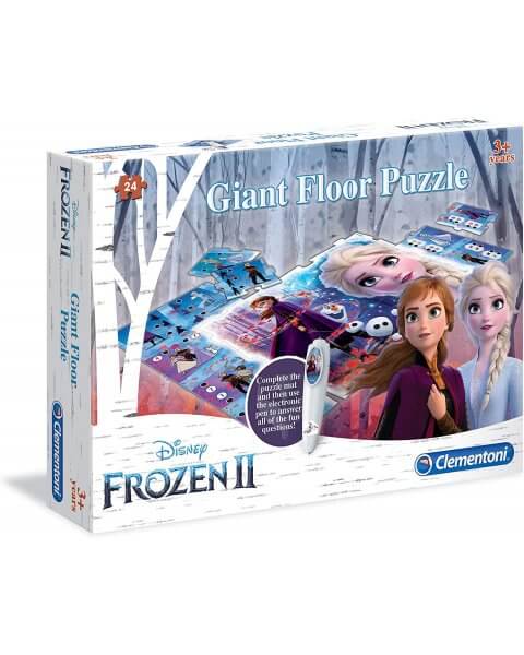 Grindų dėlionė vaikams su interaktyviu rašikliu „Frozen”, Clementoni