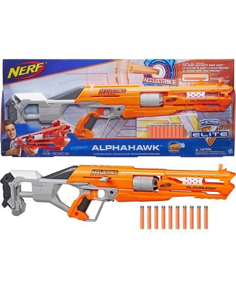 Nerf šautuvas Accustrike Alphahawk, B7784 