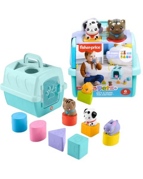 Fisher-Price formelių rū&scaron;iuoklis &bdquo;Naminiai gyvūnėliai&rdquo;, HTW93 