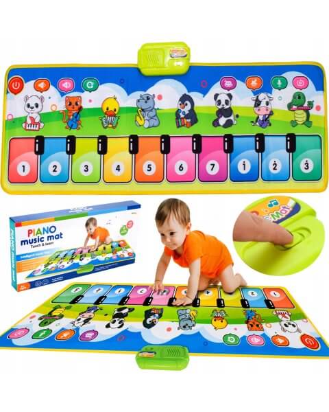 Muzikinis kilimėlis pianinas &bdquo;Touch & Learn&rdquo;, 110 cm 