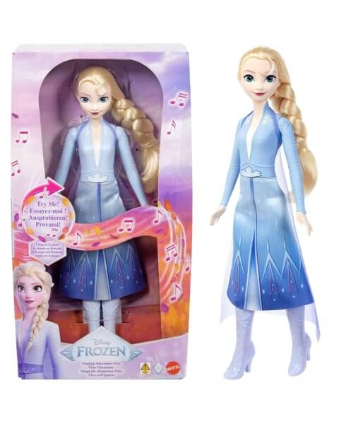 Frozen dainuojanti lėlė Elza „Singing Adventure Elsa”, JDL60