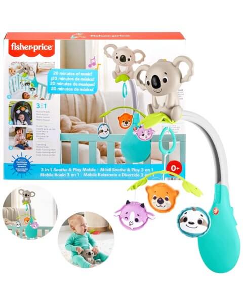 Fisher-Price muzikinė karuselė &bdquo;Koala&rdquo;, HGB90 