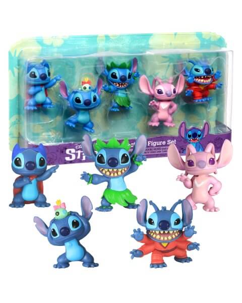 Stitch 5 figūrėlių rinkinys  