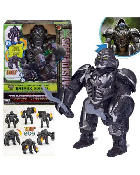 Transformers interaktyvi figūrėlė su 100+ funkcijų Optimus Primal &bdquo;Command & Convert Animatronic&rdquo;, F3937 