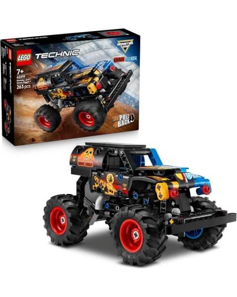 42219 LEGO&reg; Technic Monster Jam&trade; Grave Digger&trade; &bdquo;Ugnis ir ledas&ldquo; 