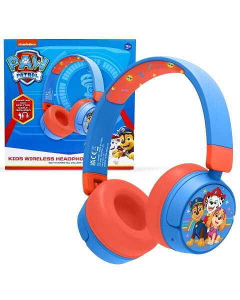 Belaidės ausinės vaikams su mikrofonu &bdquo;Paw Patrol&rdquo; 