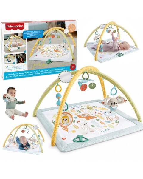 Fisher-Price lavinamasis veiklos kilimėlis kūdikiui &bdquo;Simply Senses&rdquo;, HRB15 