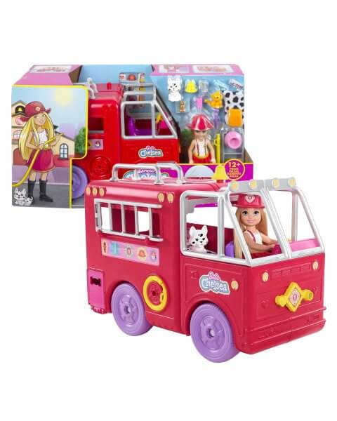 Barbie lėlės Čelsės transformuojama gaisrinės ma&scaron;ina, HCK73 