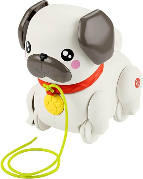 Fisher-Price traukiamas &scaron;uniukas mopsas, HTW94 