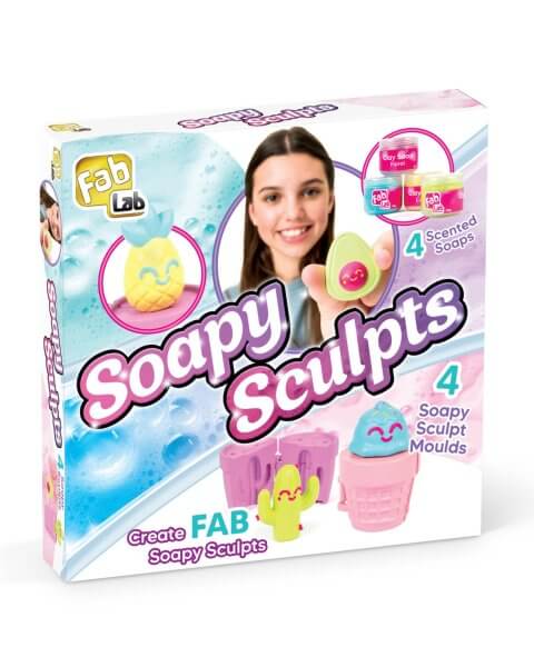 Kvepiančio muilo gaminimo rinkinys &bdquo;Soapy Scuplts&rdquo;, FabLab 