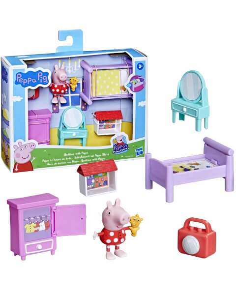 Peppa Pig miegamojo rinkinys su figūrele, F2527 