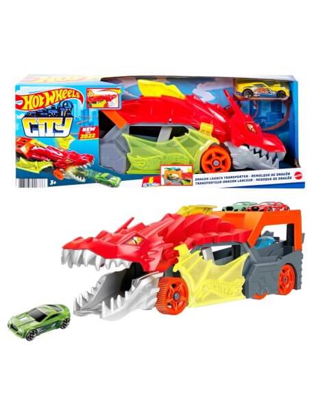 Hot Wheels transporteris &bdquo;Drakonas&rdquo;, GTK42 