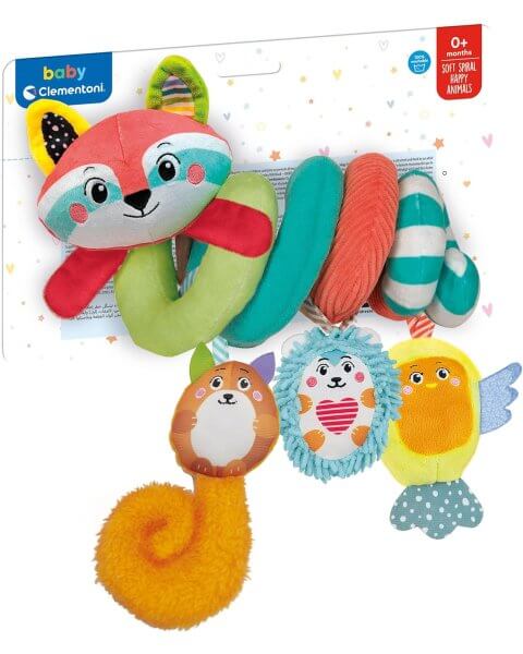 Pakabinamas žaislas - spiralė kūdikiui &bdquo;Lapiukas&rdquo;, Baby Clementoni 