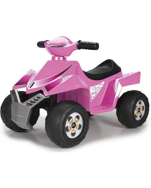 Feber vaikiškas elektrinis keturratis „Quad Racy“, rožinis 6V