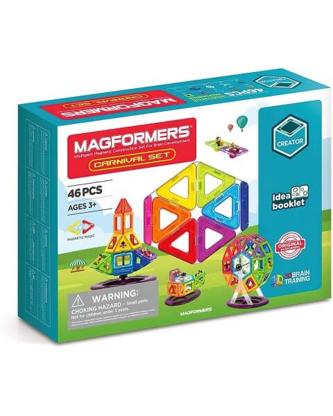 Magformers magnetinis konstruktorius „Carnival“ 46 det.