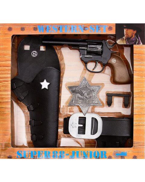 Kaubojaus rinkinys su pistoletu, 8 šovinių 