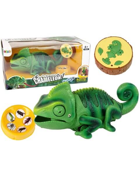 Interaktyvus valdomas chameleonas 