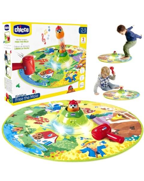 Chicco intreraktyvus kilimėlis „Pagauk kurmį”